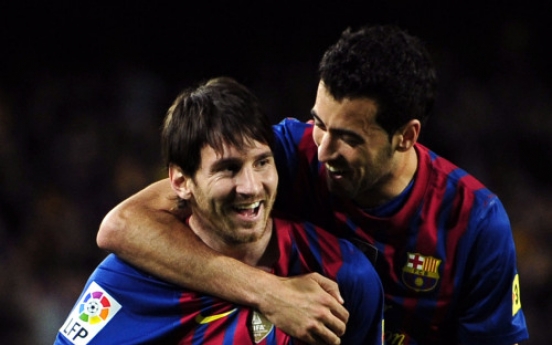 Messi scores 4 to send Guardiola off with victory