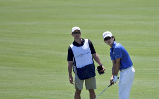 Poulter, Laird tied at Players Championship