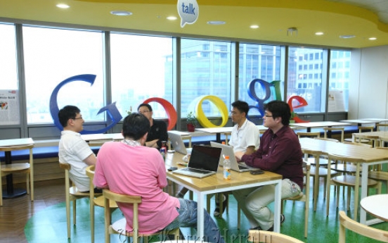 Young jobseekers covet Google Korea