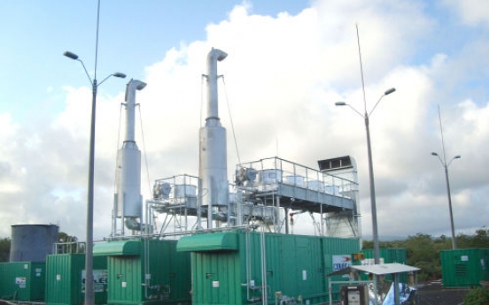 Hyundai Heavy Industries donates electric power stations to Ecuador