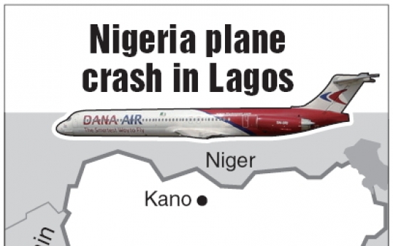 Nigerian plane crashes, killing all 153 on board