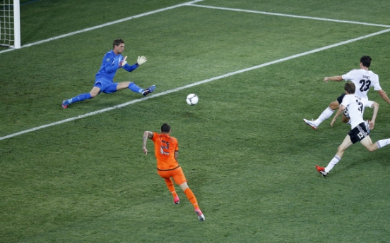 Germany silences Netherlands; Portugal sinks Denmark