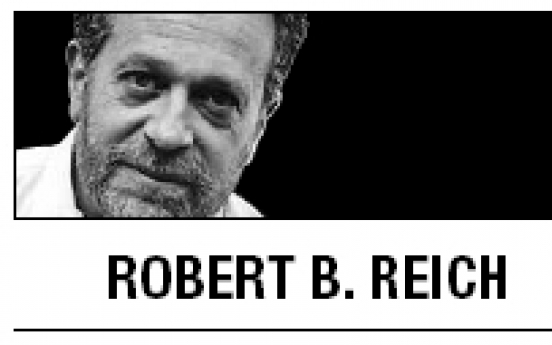 [Robert B. Reich] Why U.S. can’t get out of first gear