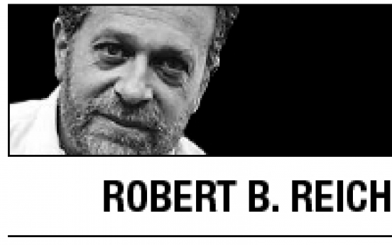 [Robert B. Reich] Coming soon to Wall Street, the biggest scandal yet