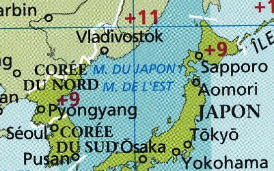 French world atlas uses ‘East Sea’ name