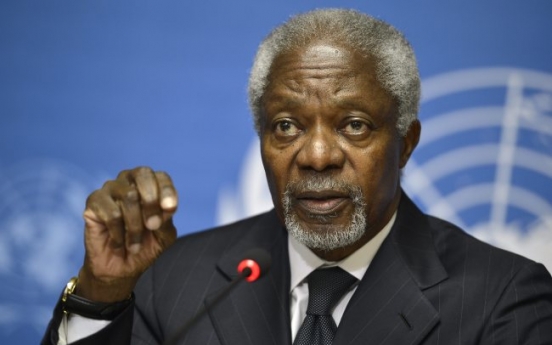 Annan quits as Syria envoy, blames lack of unity