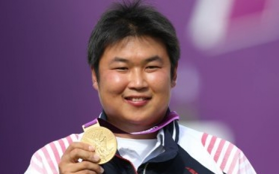 Oh Jin-hyek wins gold in men’s individual archery