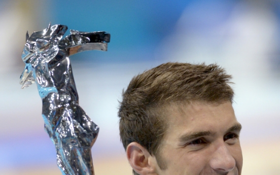 Phelps collects 18th gold in final race