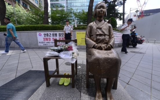 [Newsmaker] Peace Statue, symbol of Japan’s wartime atrocities