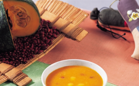 Hobakjuk (pumpkin porridge)