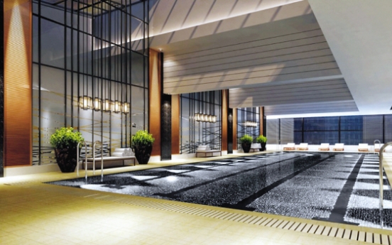 Fitness club membership invitation at Conrad Seoul