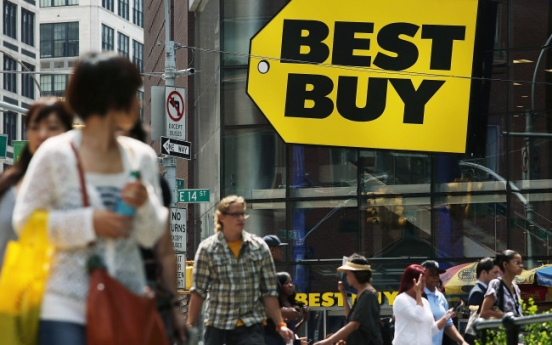 Best Buy profit drops 90 percent