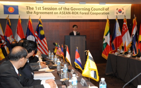 Korea, ASEAN to launch forestry body