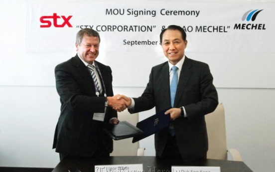 STX seeks business ties in Russia