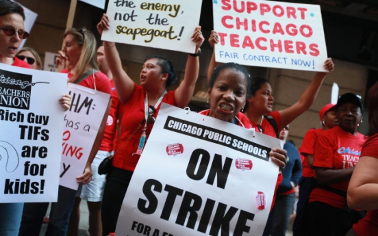 Chicago teacher strike poses test ...for unions