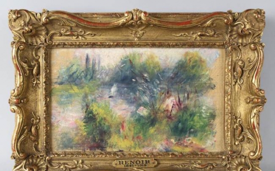 Renoir painting is an unlikely find in U.S. flea market