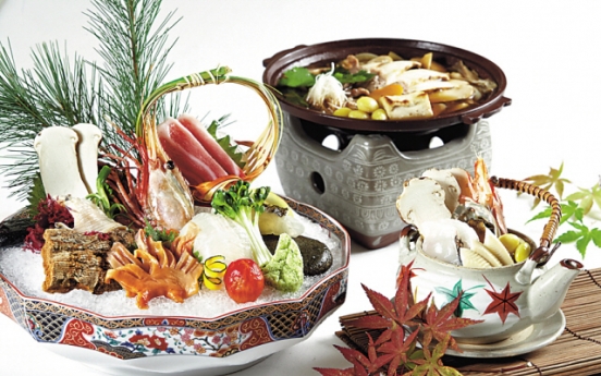 Autumn promotion menu at Imperial Palace Seoul