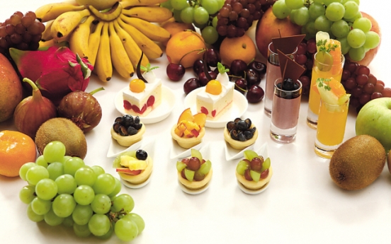 Fruit dessert promotion at InterContinental Seoul COEX