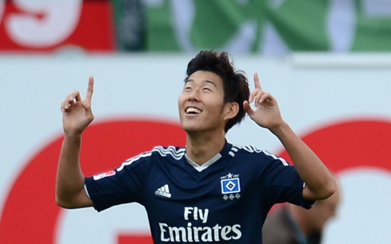 Son finds net in Hamburg win