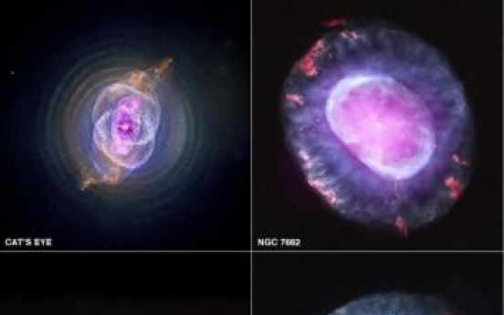 NASA releases dramatic nebula images