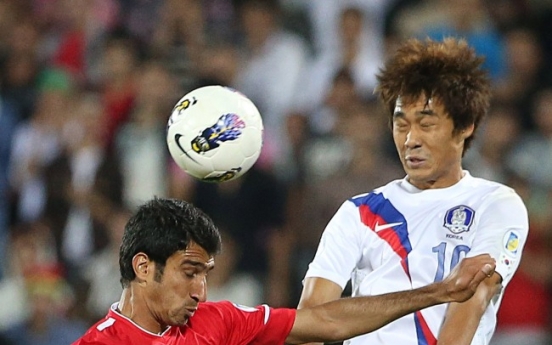 S. Korea falls to Iran in World Cup qualifier