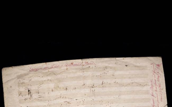 Beethoven score sells in Paris for $330,000