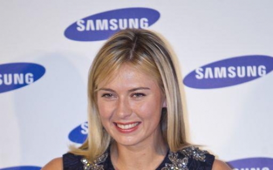 Sharapova named Samsung publicity envoy in Russia