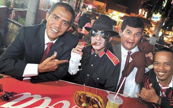 For Indonesian Obama impersonator, work is slow