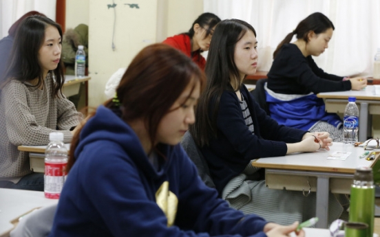 S. Korea falls silent as students sit key exam