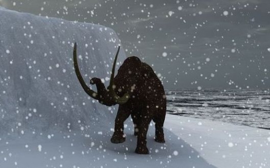 Mammoth skeleton found near Paris