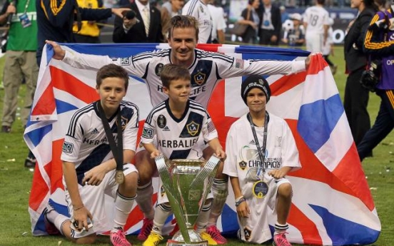 Beckham wins 2nd MLS title