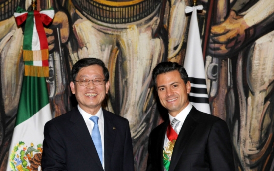 South Korea, Mexico vow efforts to boost cooperation