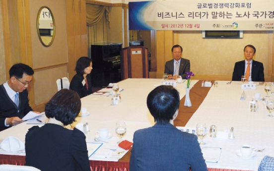 Labor relations in Korea becoming more peaceful