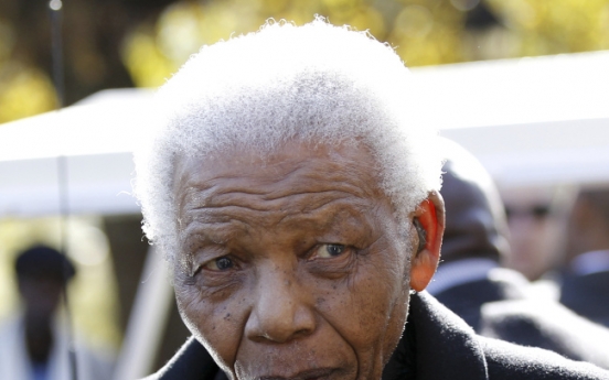 S. African icon Nelson Mandela hospitalized