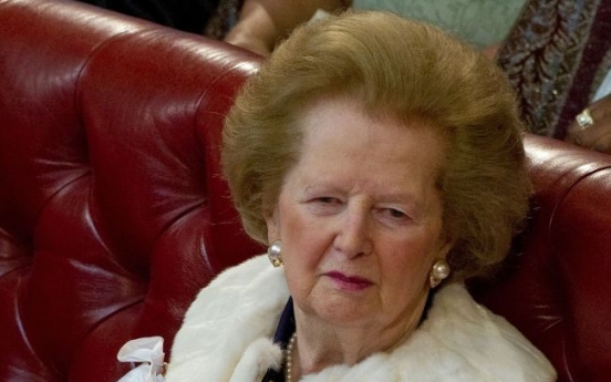 Britain’s Margaret Thatcher faces Christmas in hospital