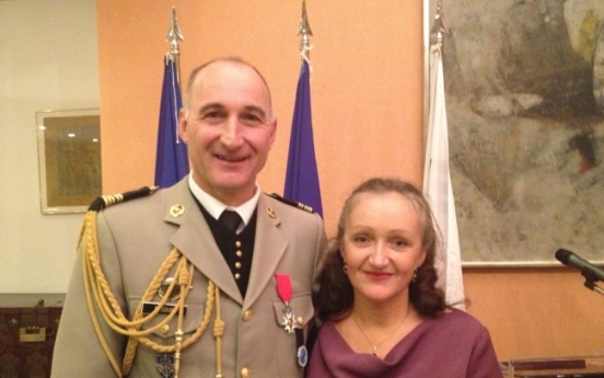 French military attache awarded Legion of Honor