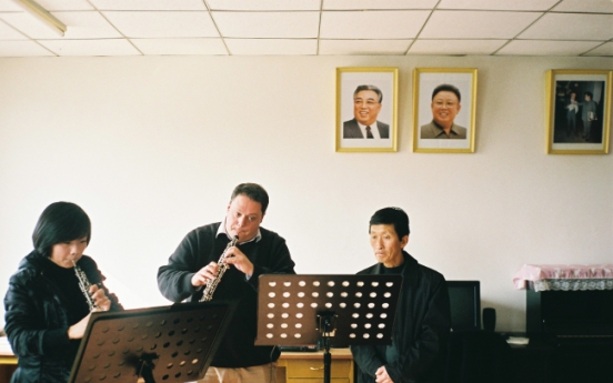 Expat director films documentary of German orchestra’s N.K. visit