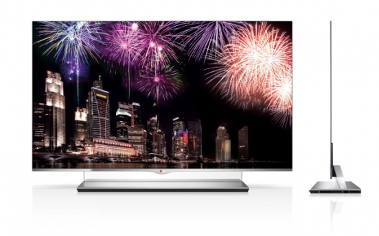 LG, 세계최초 55인치 OLED TV 출시