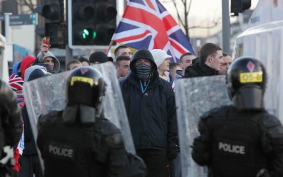 29 Belfast police officers injured in Catholic-Protestant clash