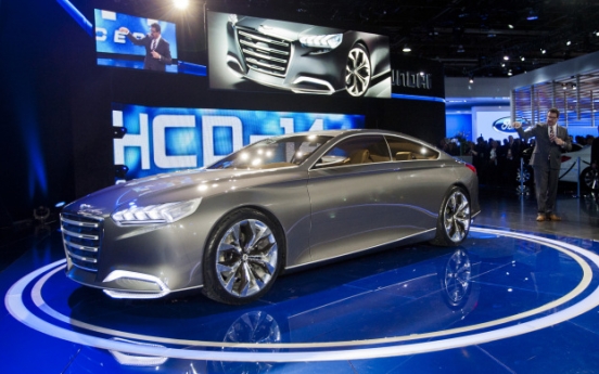 Hyundai unveils new Genesis concept car at Detroit show