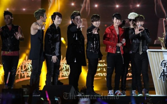 Super Junior, Psy win big at Golden Disk Awards