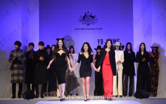 Korean-Australian designer shows fashion fit for Asians