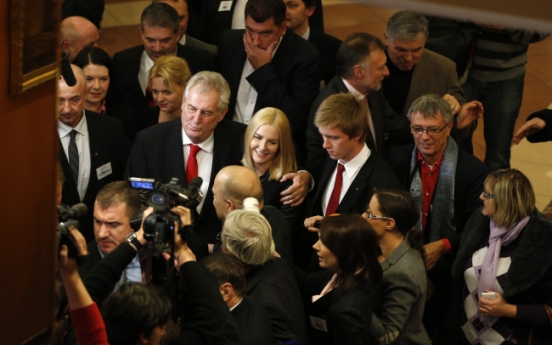 Ex-premier elected new Czech president