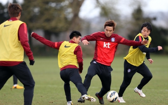 Korea soccer team faces Croatia test
