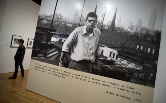 Allen Ginsberg photos recall Beat generation