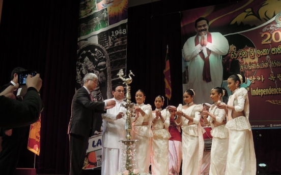 Sri Lankan residents celebrate 65 years of national independence