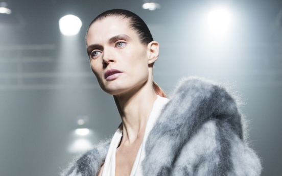 Weather’s silver lining: coat comfort on runways