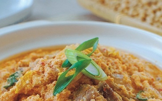 Kongbiji jjigae (Ground soybean stew)