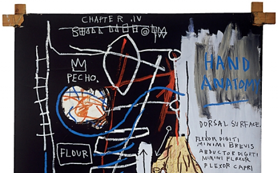 Jean-Michel Basquiat’s iconic works on view in Seoul