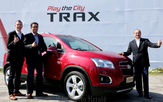 Korea-made Chevrolet Trax unveiled